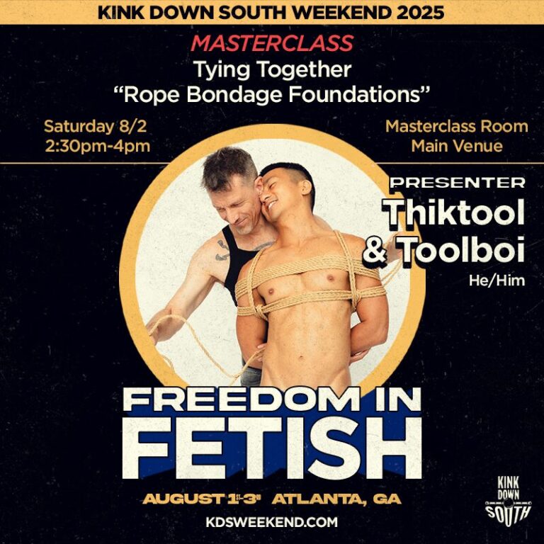 KDS-Weekend-25-Presenter Graphic_800x800_MASTER rope Bondage